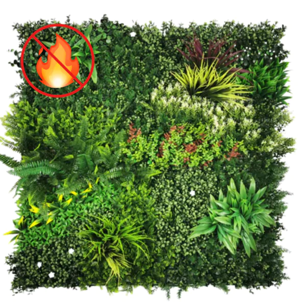 Fire retardant Florian artificial wall panel