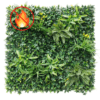 fire retardant jungle foliage wall panel