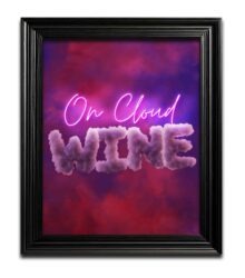 On Cloud Wine (literally) Weatherproof Wall Art