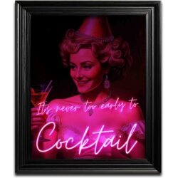 Its never too early to cocktail Weatherproof Wall Art