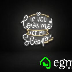 Love Sleep Neon Light