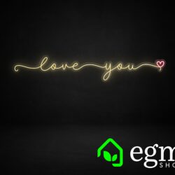 Love You Neon Sign