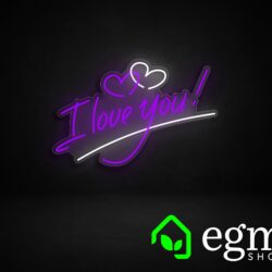 I Love You Neon Light
