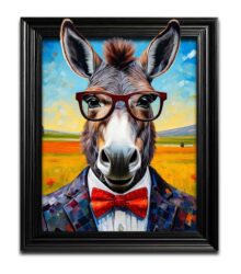 Funky Donkey Weather Proof Wall Art