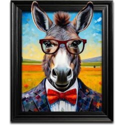 Funky Donkey Weather Proof Wall Art