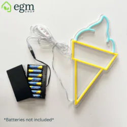 Plug and Play battery kit for neon signs