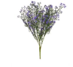 Purple Bush Artificial Plant