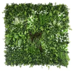 Spring White Artificial Wall Panel