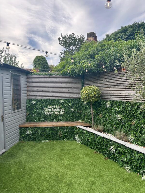 zen grass wall panel