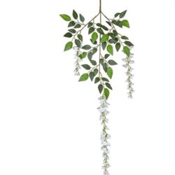 White Wisteria Artificial Plant FR