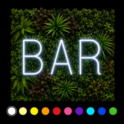 BAR LED Neon Sign (colour options)