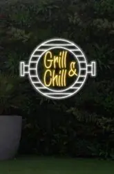 Grill & Chill Neon Light