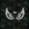 angel wings led lights with halo