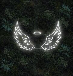 Neon Angel Wings & Halo LED Flying Edition