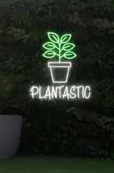 Plantastic Neon Sign