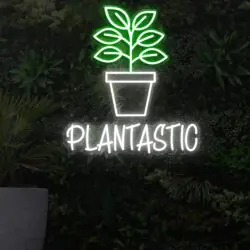 Plantastic Neon Sign