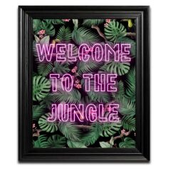 Welcome to the Jungle Garden Wall Art
