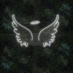 angel wings led lights with halo basic