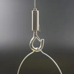 Ceiling wire hook kit to hang neon light