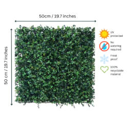Forest 50 cm Artificial Wall Panel
