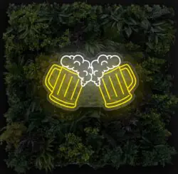 Cheers to Beers LED Neon Sign
