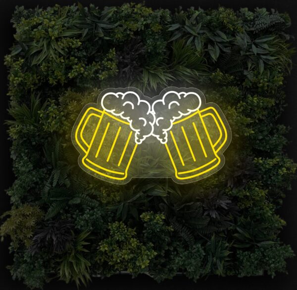 cheers to beers led neon light for your bar