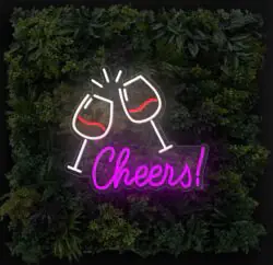 Cheers LED Neon Sign