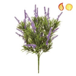 Lavender Artificial Plant UV+FR