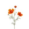 orange fake flower