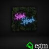 Splish splash led neon sign