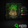 xmas bell led medium