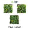 triple combo fake wall pack