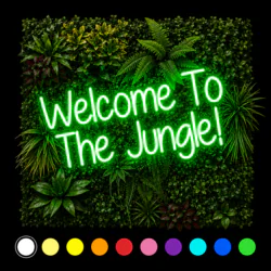Welcome to the Jungle LED (colour options)